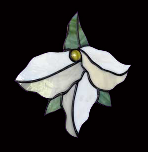 trillium stained glass